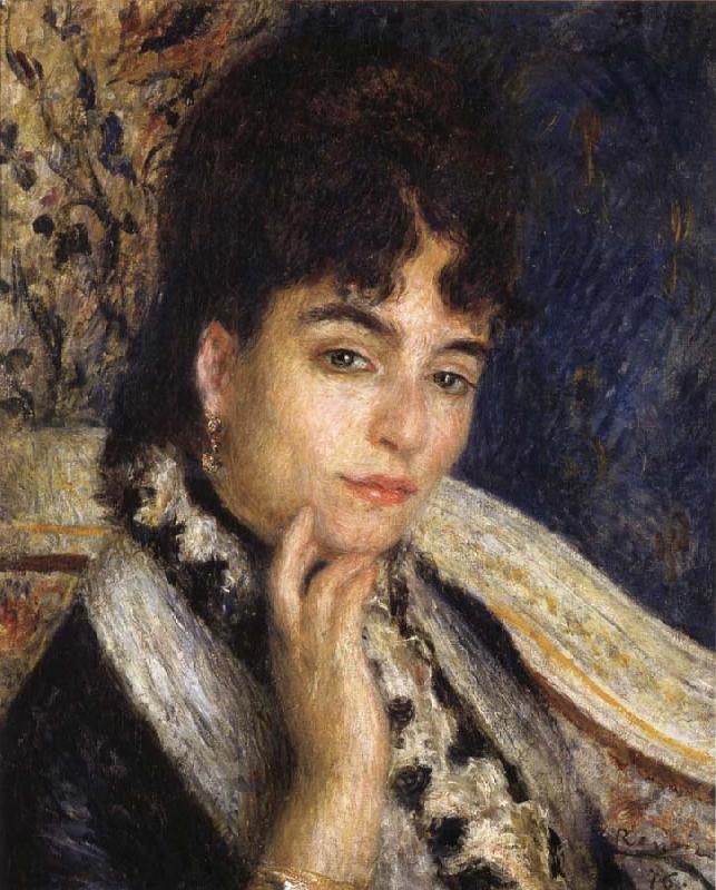 Pierre Renoir Madame Alphonse Daudet Germany oil painting art